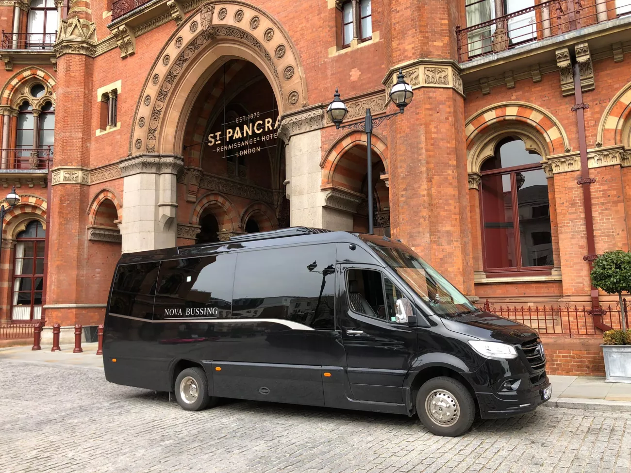 black minibus hire