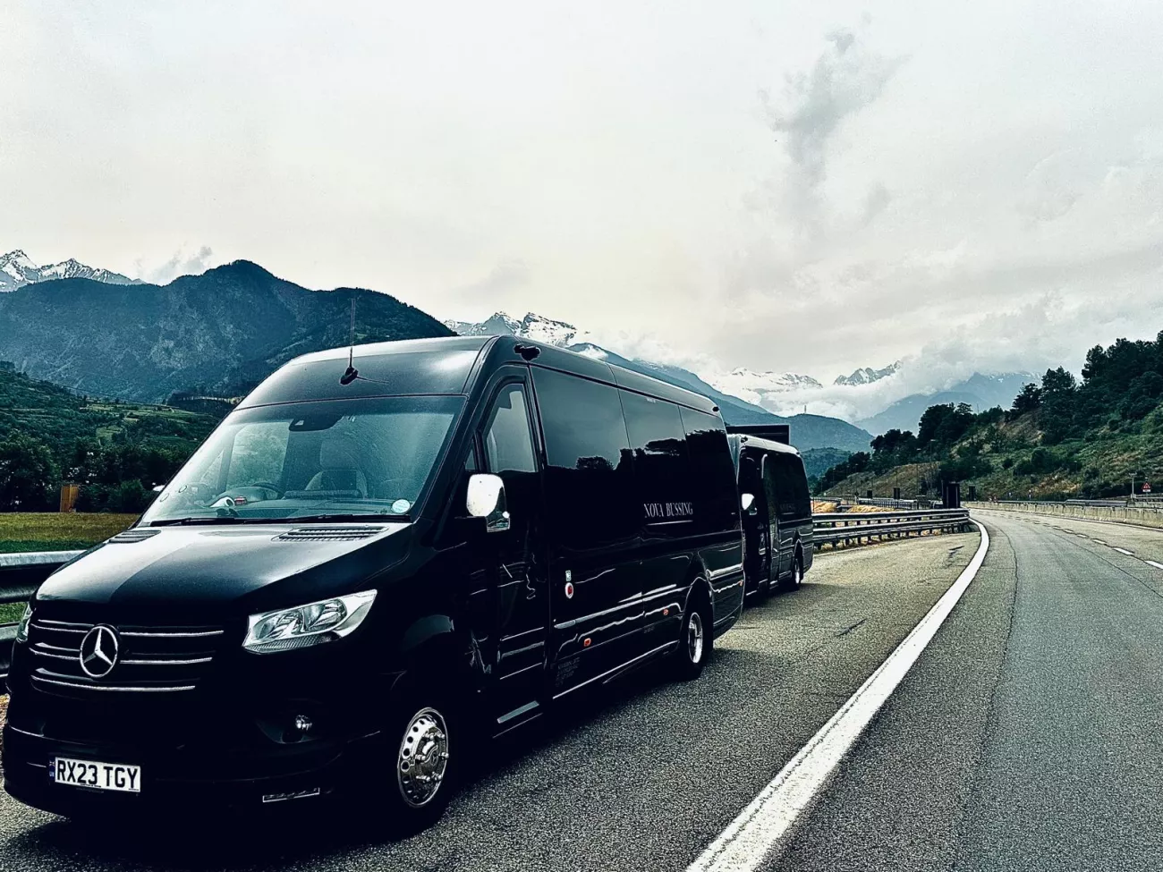 international minibus hire